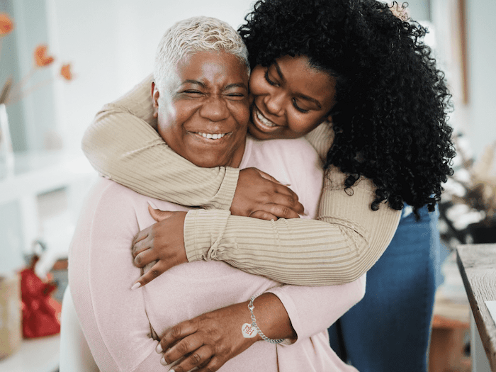 Caregiver and Elderly Parent