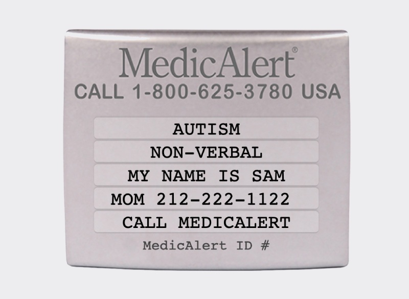 Personalized Medical Alert ID Autism Wrap Leather Bracelet for Men Women  Custom Disease Awareness Emergency Life Saving Alarm BangleFree Engraving  Medic Identification Jewelry for Patient  Walmartcom