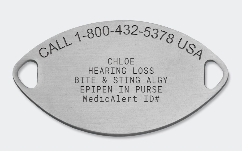 medical IDs for hearing loss